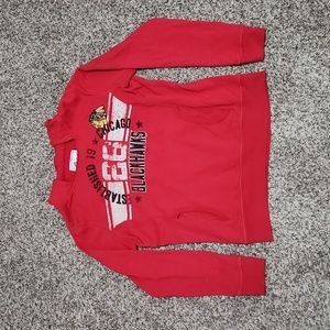4 her medium red hoodie
